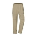 thumbnail image 4 of oqasdz Mens Pants Lined Hiking Thermal Insulated Outdoor Climbing Trousers Winter Windproof Softshell Trekking Adventure Activities, 4 of 4