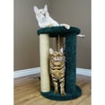 thumbnail image 2 of New Cat Condos Premier Round Multi Scratcher-Color:Beige, 2 of 7