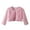 Pink, variant on VerPetridure Toddler Baby Girls Knit Cropped Bolero Shrug Lace Cardigan Sweaters Little Kids Long Sleeve Open Front Cardigan Sweater for Kids 2-9 Years