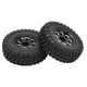 thumbnail image 5 of Neumático De Rueda De Metal Instalación Simple Rueda De Vehículo Beadlock Empuñadura Fuerte Elíptica De Metal Para SCX24 90081 1/24 Modelo De Escalada Coche ANGGREK Otros, 5 of 8