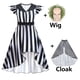 thumbnail image 3 of Nuevo disfraz de Cosplay para niños de BBeetlejuice 2, disfraz de demonio embaucador para niñas pequeñas, vestido de princesa, traje divertido de Halloween, 3 of 5