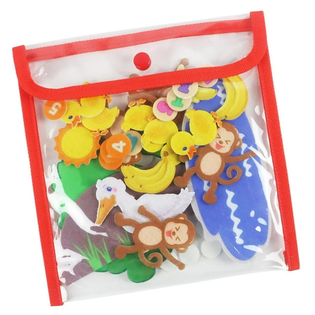 Ounissouiy Preschool Felt Story Board Kindergarten Gifts Figures Activity Juguetes Tipo 2