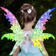 thumbnail image 4 of Alas De Hadas Eléctricas Alas de mariposa iluminadas, alas de hada en movimiento, regalos de disfraces para niños y niñas (A), 4 of 8