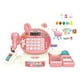 thumbnail image 1 of Caja registradora de juguete para juegos de rol, conteo de dinero, ideal para actividades de tienda de juegos. Carrito de compras de conejo, 1 of 9