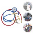 thumbnail image 3 of Ensemble de Manomètres pour Voiture avec Tuyaux en Caoutchouc Haute Pression et Raccords en Cuivre 2 Pcs Réfrigérant Inclus, 3 of 9