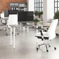 thumbnail image 3 of Hustle 48W Computer Desk with Metal Legs in Platinum Gray - Engineered Wood, 3 of 8