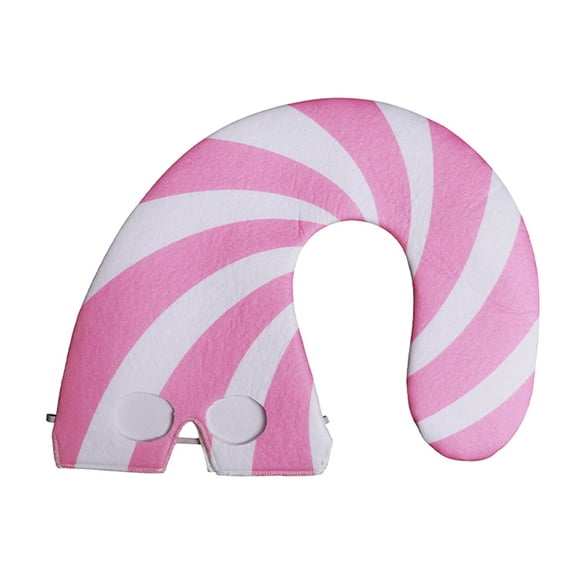 Festive Candy Cane Elves Hat Holiday Party Outfit Christmas Halloween Costume Accessories for Adults