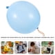 thumbnail image 4 of 10pcs Sin impresión de globos Bolas de perforación de neón con globos llenos de diversión con asa de goma para la fiesta de cumpleaños (azul), 4 of 6