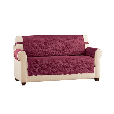 Quilted Diamonds Furniture Cover Protector With Stay In Place
