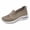 Brown, variant on Loafers for Women 2026 Fashion Mesh Walking Shoes Breathable Sport Gym Fitness Trainers Athletic Shoes Casual Slip on Sock Sneakers Black Size 6
