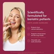 Bariatric Advantage Calcium Citrate Chewy Bites 500 mg - for Bariatric Surgery Patients - Vitamin D3 - Sugar-Free Chewable Calcium Supplement - Bariatric Chews - Chocolate - 90 Count