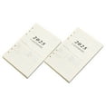 thumbnail image 2 of Miangastore 2 Sets Loose Leaf Notepad Refills Notebook Inner Paper A5 Notepad Inserts Paper Refills, 2 of 7