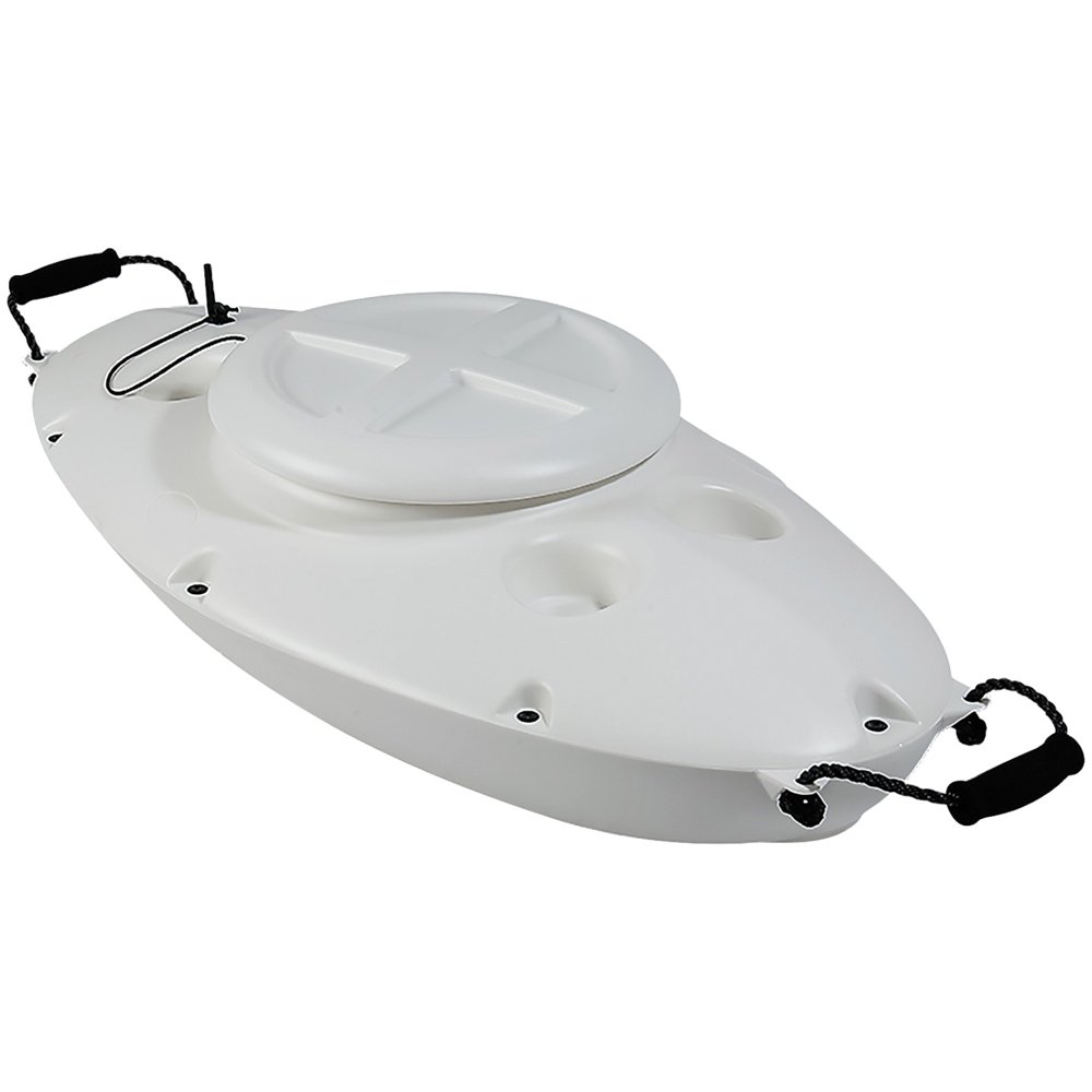 Creek Kooler 30 Quart Floating CoolerWhite