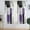 Purple, variant on Blue Black Grey Window Curtain Navy White Gray Abstract Geometric Art Aesthetic Minimalist Boys Mens Long Living Room Bedroom Drapes Treatment Fabric 1 Pair Home Decor, 42" W x 84" L, Modern