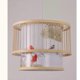 thumbnail image 5 of For Pendant Light E27 Chinese Wood Weaving Retro Zen Hanging Modern Ceiling Lamp, 5 of 5