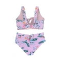 thumbnail image 6 of Lysa Women's Plus Size Renee Floral Bikini Swimsuit 2pc Set 0X 1X 2X 3X, 6 of 6
