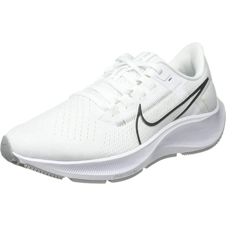 SEYATPOOL Air Zoom Pegasus 38 Women's Running Shoes in White/Pure Platinum/Wolf Grey/Metallic Size 8.5