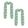thumbnail image 2 of Zufioo Cactus Plants Print Graduation Shawl Ribbon, Graduation Ribbon for Male and Female Graduates-Sharp Corner, 2 of 7