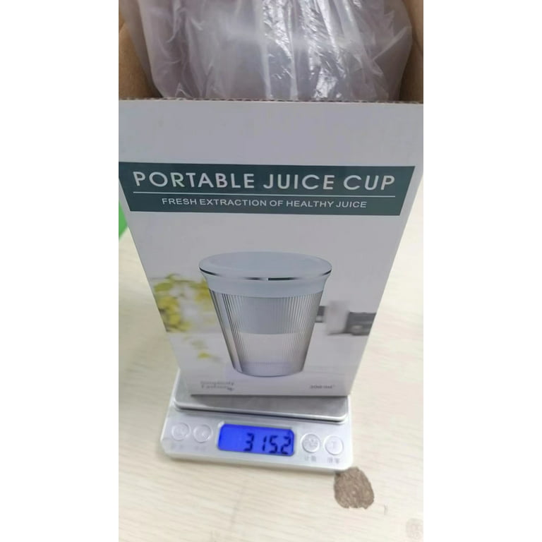 Portable Juice Cup, Type-C Rechargeable Travel Juicer, Electric