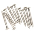 thumbnail image 4 of Guitar Neck Mounting Screws, 10 Pcs Rustproof Fine Texture Stainless Steel Guitar Neckplate Mounting Screw  for Replacement, 4 of 7