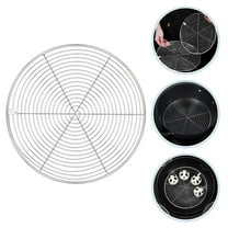 LOLIPPYY Stainless Steel Steaming Tray for Cooking Pot and Pressure Cookers  Convenient Steamer Insert 16cm Silver