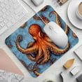 thumbnail image 2 of Octopus 8.3x9.8 Inch Square Non-Slip Rubber Bottom Printed Mouse Pad, Desk Pad for Office and Gaming, 2 of 6