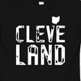 thumbnail image 4 of Inktastic Cleveland, Ohio Distressed Font Boys or Girls Baby T-Shirt, 4 of 5
