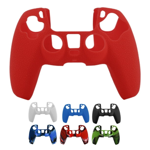 Gwong Electrónica Cubierta protectora de la consola del controlador del gamepad de silicona suave antideslizante para PS5