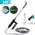 thumbnail image 5 of Electric Plant Sprayer Gun Kit,Cordless Washer Spray Gun with Six-hole Nozzle, USB Rechargeable, 23.6inch Pistol Grip Deluxe Agricultural Spray Gun Te, 5 of 5