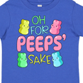 thumbnail image 4 of Inktastic Oh for Peeps' Sake Easter Bunnies Boys or Girls Toddler T-Shirt, 4 of 5