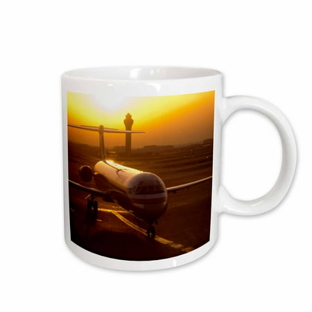 

3dRose Texas Dallas Airport American Airlines - US44 CMI0006 - Cindy Miller Hopkins Ceramic Mug 15-ounce