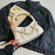 thumbnail image 3 of Bolso Hombro Nube Fruncido JShteea Cuero PU Beige, 3 of 9
