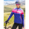 thumbnail image 3 of Terry Thermal Long Sleeve Bike Jersey - Women's Semi-Fitted Cycling Top - Brushed Interior for Cool Weather Riding, 3 of 11
