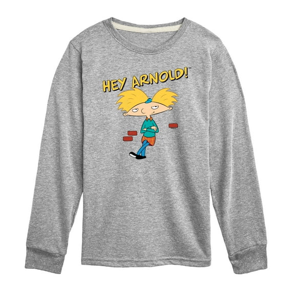 Hey Arnold! - Cool Arnold - Toddler And Youth Long Sleeve Graphic T-Shirt