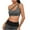 Gray, variant on Bigersell Sports Bra Tank Tops Women's One-shoulder Sport Bra Fitness Yoga Quick-drying Bra Running Sport Bra Female Workout Bra Women's Plus Polyester Bralette Bra Style 1597, Light Blue XL