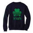 thumbnail image 1 of Tstars Womens St Patricks Day Shamrock Clover Irish Women St Patricks Day Beautiful Shirts Gift for Her Irish Shirt Pride Proud Irish Sweatshirt, 1 of 6