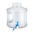 thumbnail image 3 of Contenedores de almacenamiento de agua potable Jarra de almacenamiento de agua, con grifo Tanque de agua portátil Camping para uso doméstico Barbacoa Patio Camping, 3 of 8