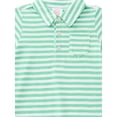 thumbnail image 2 of Wonder Nation Baby Boys' Polo Shortie Romper with Short Sleeves, Sizes 0/3M-24M, 2 of 3