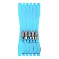 thumbnail image 1 of Fish Hooks, Fishing Lures Ball Head Heavier Design  Rustproof Portable 5 Groups  Nylon Line  For Bass Trout Crappie, 1 of 8