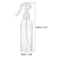 thumbnail image 2 of Unique Bargains 200ml Spray Bottles Refillable Mist Sprayer Plastic Clear 4 Pack, 2 of 4