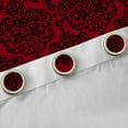 thumbnail image 4 of Feelyou Western Damask Floral Curtains Pack of 2 (42x84 Each), Hippie Tribal Abstract Curtains Blackout, Mandala Old Fashion Bedroom Curtains, Window Curtains Bedroom Decor, 4 of 6