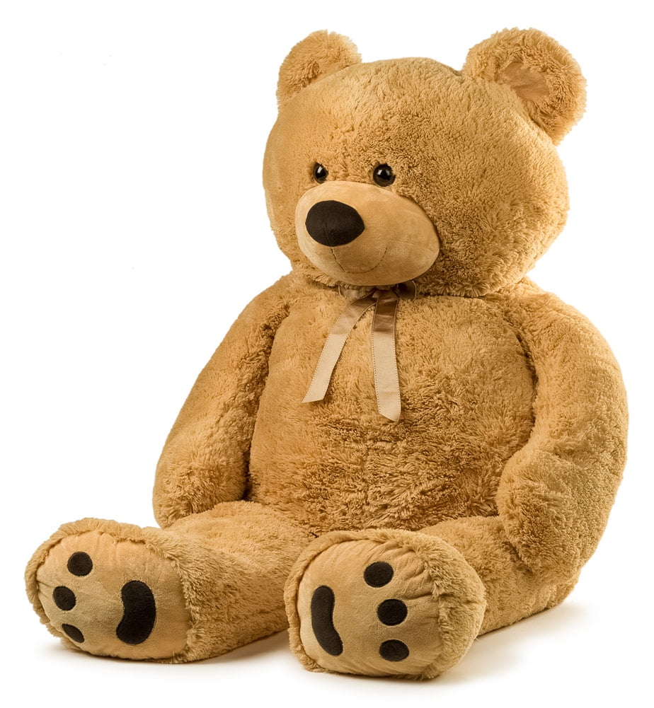 JOON Jumbo Teddy Bear, 5 Feet Tall, Tan - Walmart.com - Walmart.com