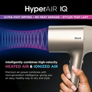 Restored Shark HyperAIR Fast-Drying Hair Blow Dryer, IQ Styling Concentrator, Auto Presets, All Hair Types, HD101