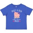 thumbnail image 3 of Inktastic Just a Kid Who Loves Pigs Boys or Girls Baby T-Shirt, 3 of 5