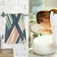 thumbnail image 7 of Yayeee 100% Cotton Hand Towels for Bathroom 16" x 28" Soft Absorbent Kitchen Towel, Isometric Pink, 7 of 7