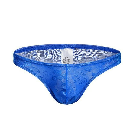 

Panties Clearance Trendy Trendy Full Lace Strap Men S Underwear Men S Trendy Underwear Lingerie Blue M