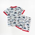 thumbnail image 2 of WXFAZCVU Boys' Clothing Sets Summer Outfits Cute Short Sleeve Kids Graphic Tops and Shorts Size 5-6 Years, 2 of 4