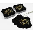 thumbnail image 5 of Inkdotpot Real Gold Foil Bracket Shape Paper Hang Tags Merry X-Mas Christmas Favor Tags Pack Of 100, 5 of 7