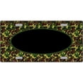 thumbnail image 1 of LP-1388 Green Camo- Ovals in the Middle- Flat Automotive License Plates Blanks for Customizing, 1 of 1