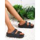 thumbnail image 4 of Summer Fashionable Lightweight & Comfortable Slip-on Sandals With Buckle For Women, Non-slip & Wear-resistant, Ideal For Home Use, 4 of 5